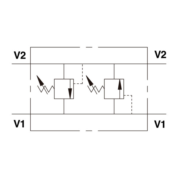 Válvula de Presión Doble Linea