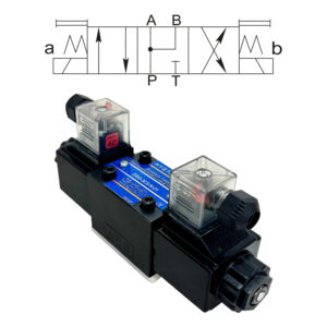 ELECTROVÁLVULA CENTRO SILLA INVERTIDO CERRADO EN T 220V NG6